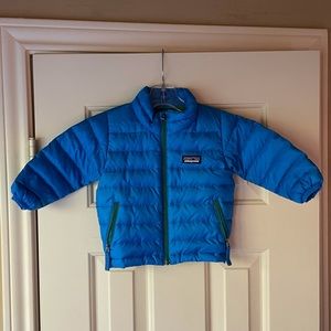Patagonia Blue Down Sweater Jacket - 6 month